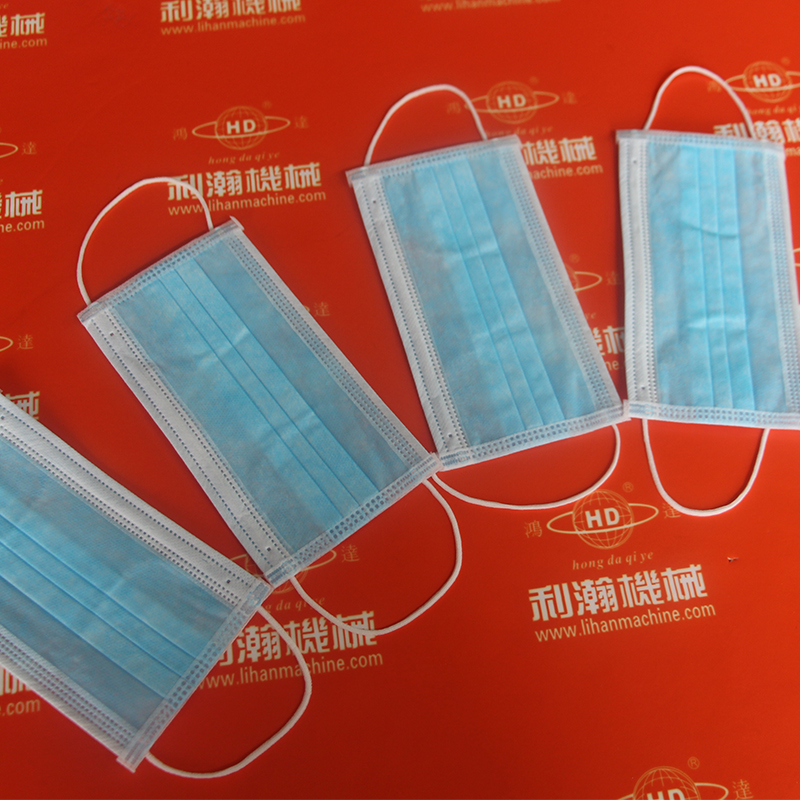 平面口罩內耳一拖一連線機HD-0425 平面口罩內耳一拖一連線機HD-0425